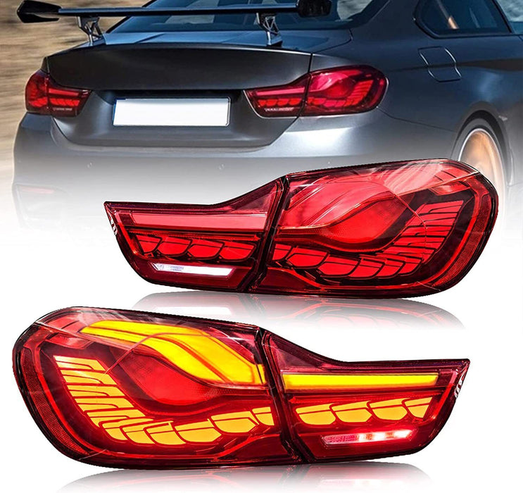 VLAND OLED Tail Lights For BMW M4 F82 F83 F32 F36 Sedan/Coupe/Convertible 2014-2020