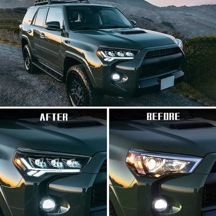 VLAND LED Projector Headlights For 2014-2020 Toyota 4Runner (Not For 2021)