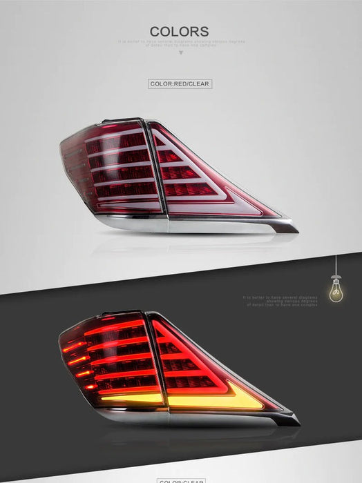 VLAND Full LED Tail Lights For Toyota Verllfire / Alphard 2007-2013