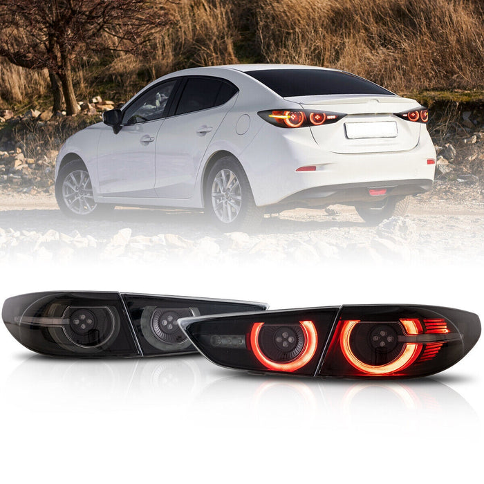 VLAND LED Tail Lights For Mazda 3 Sedan 2019-2023 4th Gen — VLAND