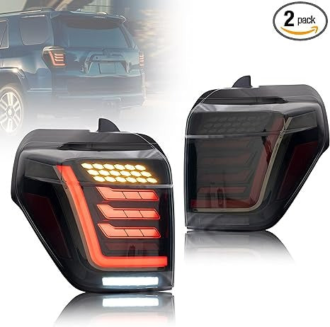 VLAND Full LED Tail Lights For Toyota 4Runner 2014-2021 w/Start Up Dynamic Animation