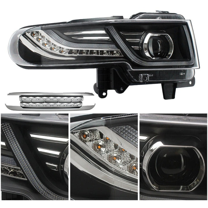 VLAND LED Headlights For Toyota Fj Cruiser With Grille 2007-2015 (Bulbs Not Included)