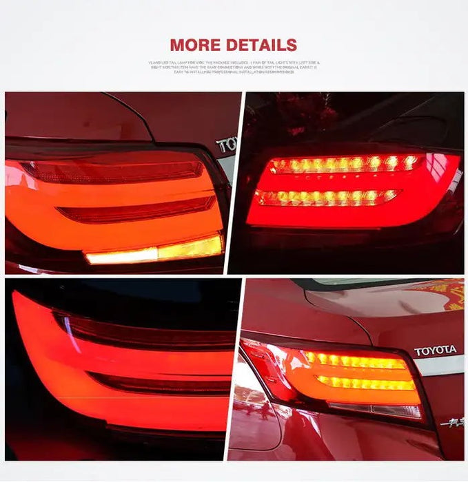 VLAND LED Tail lights For Toyota Vios 2013-2019 (MOQ of 100)