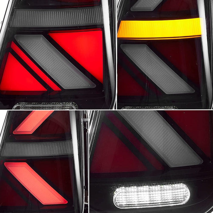 VLAND Full LED Tail lights For BMW Mini Cooper R50 R52 R53 2001-2006 With Dynamic Animation DRL