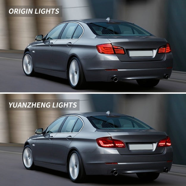 VLAND OLED Tail Lights For BMW 5 Series F10 F18 2011-2017 with Start-up Animation Running Lights(Not For F11/ F07)