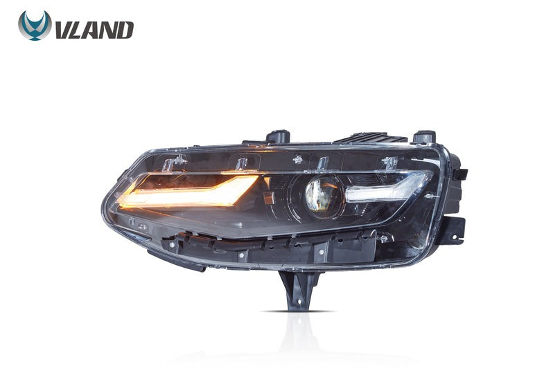 VLAND Full LED Headlights for Chevrolet Camaro 2019-up 1LS/1LT/2LT/3LT/LT1 2Door RWD Coupe and Convertible (NOT FIT 1SS 2SS and ZL1)