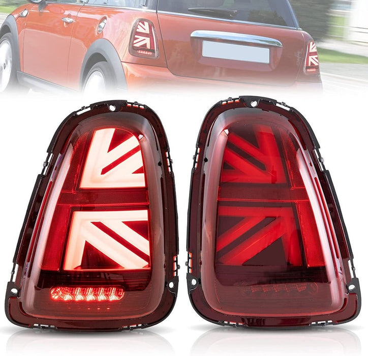 VLAND Full LED Tail Lights For BMW Mini R-Series Mini Cooper R56 R57 R58 R59 2007-2013