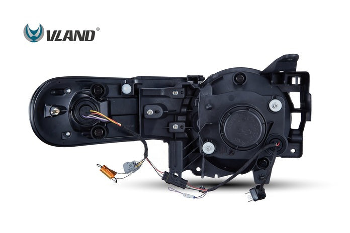 VLAND LED Dual Beam Headlights For Toyota FJ Cruiser 2007-2023 with Dynamic Animation Lighting