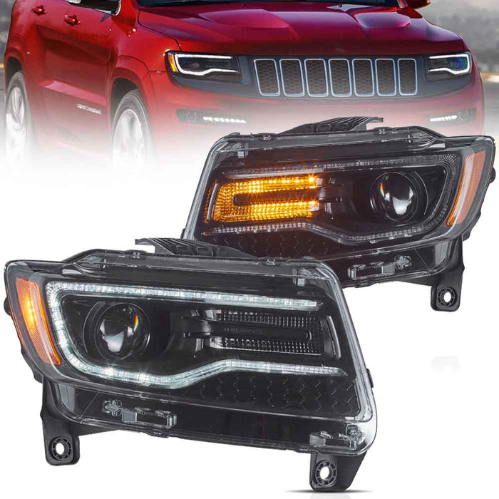 VLAND LED Headlights For 2011-2013 Jeep Grand Cherokee (WK2)