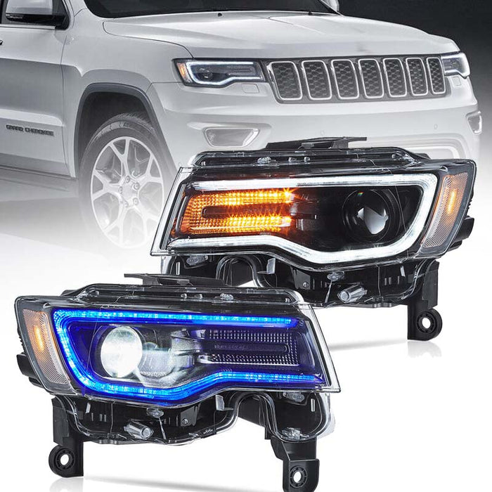 VLAND LED Headlights For 2014-2021 Jeep Grand Cherokee (WK2)