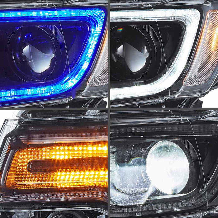 VLAND LED Headlights For 2014-2021 Jeep Grand Cherokee (WK2)