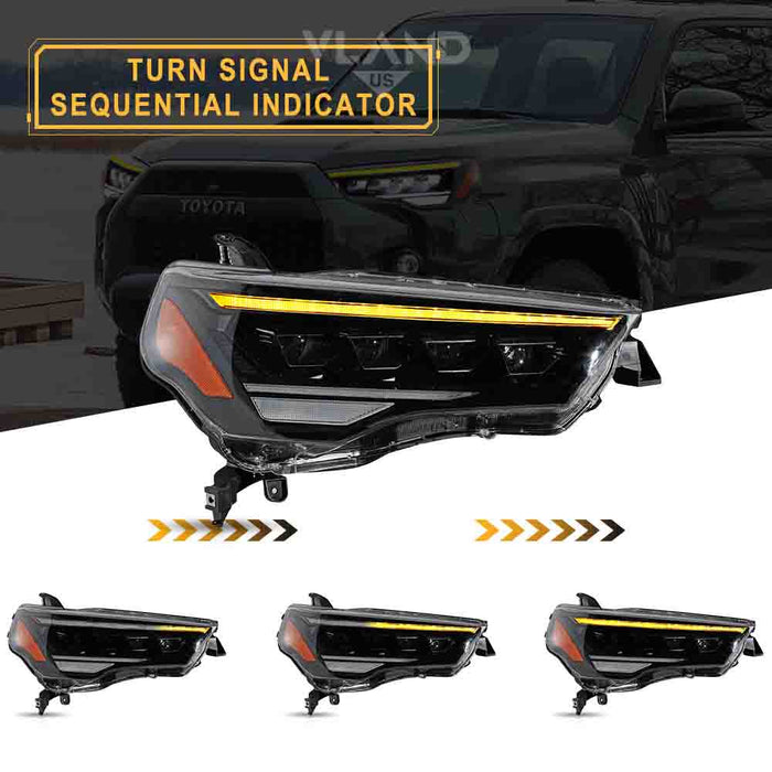 VLAND LED Headlights For 2014-2024 Toyota 4Runner