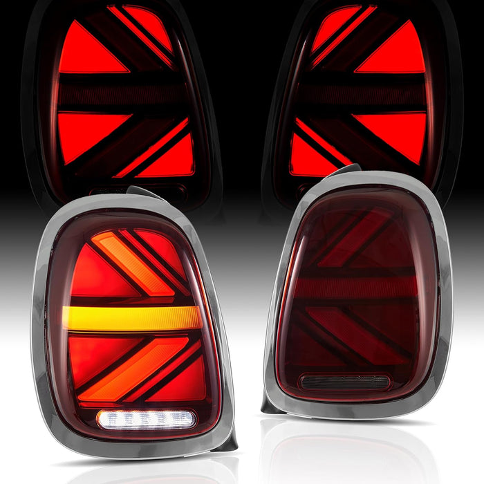 VLAND Full LED Tail Lights Lamps For BMW Mini Cooper F-Series 2014-2019 (F55/F56/F57)