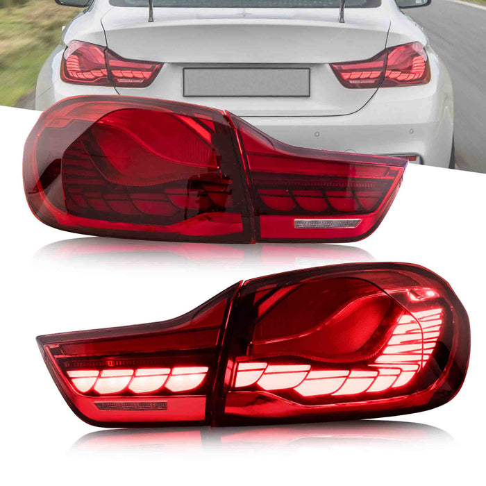 VLAND OLED Tail Lights For BMW M4 F82 F83 F32 F36 Sedan/Coupe/Convertible 2014-2020