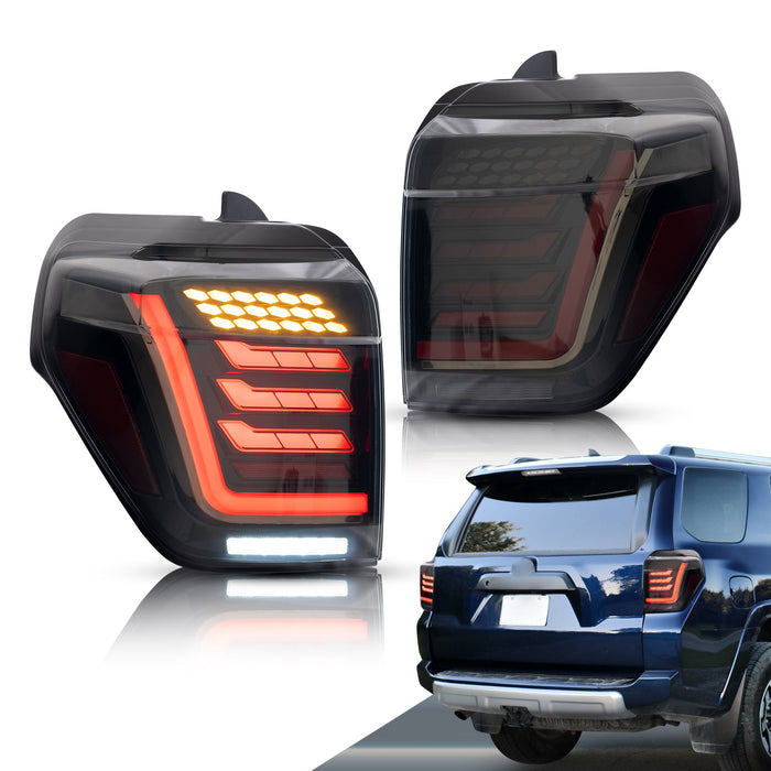 VLAND Full LED Tail Lights For Toyota 4Runner 2014-2021 w/Start Up Dynamic Animation