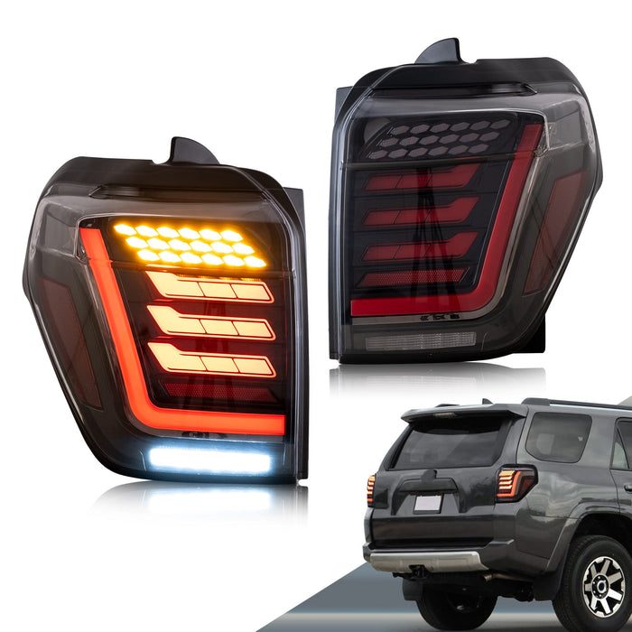 VLAND Full LED Tail Lights For Toyota 4Runner 2014-2021 w/Start Up Dynamic Animation