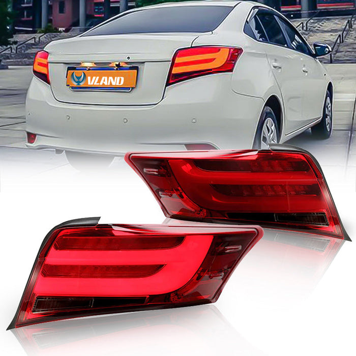 VLAND LED Tail lights For Toyota Vios 2013-2019 (MOQ of 100)